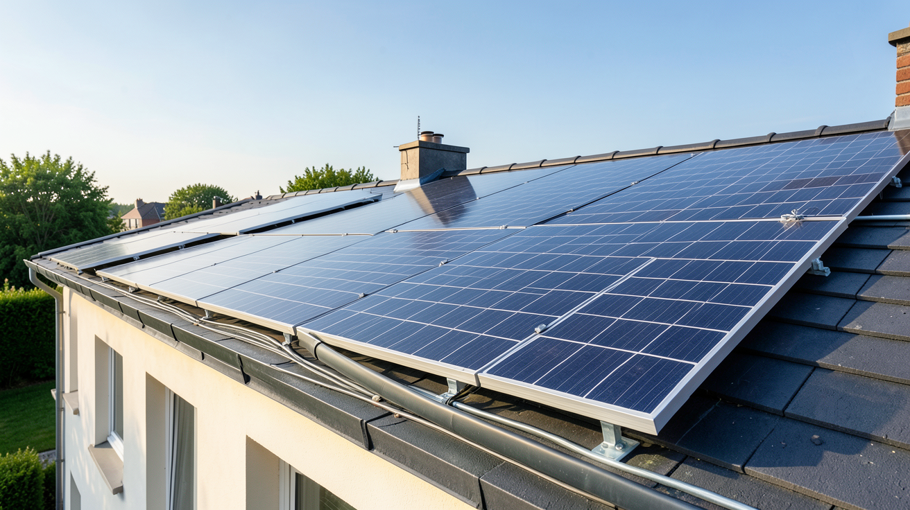 panneaux photovoltaique prix retour sur investissement 2024 installation résidentielle avec calculs d'économies