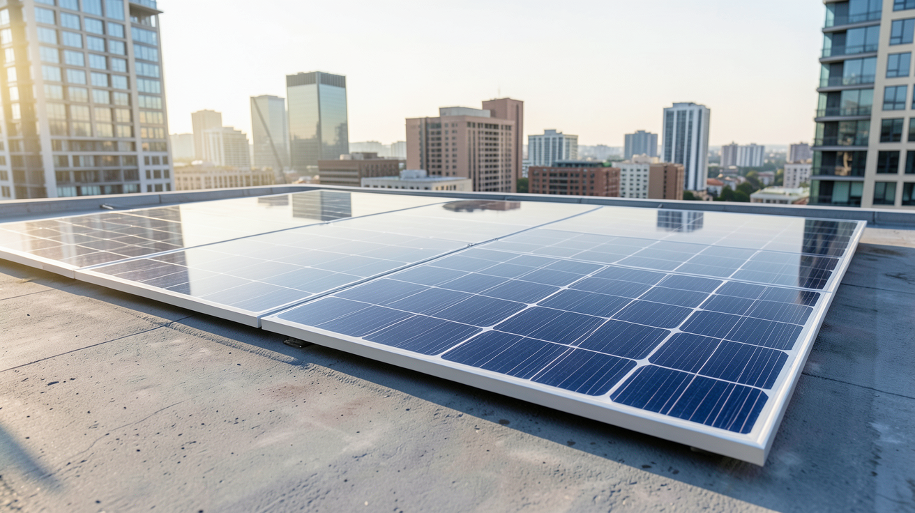 panneaux photovoltaiques nouvelle génération bifaciaux installés sur un toit moderne en 2026