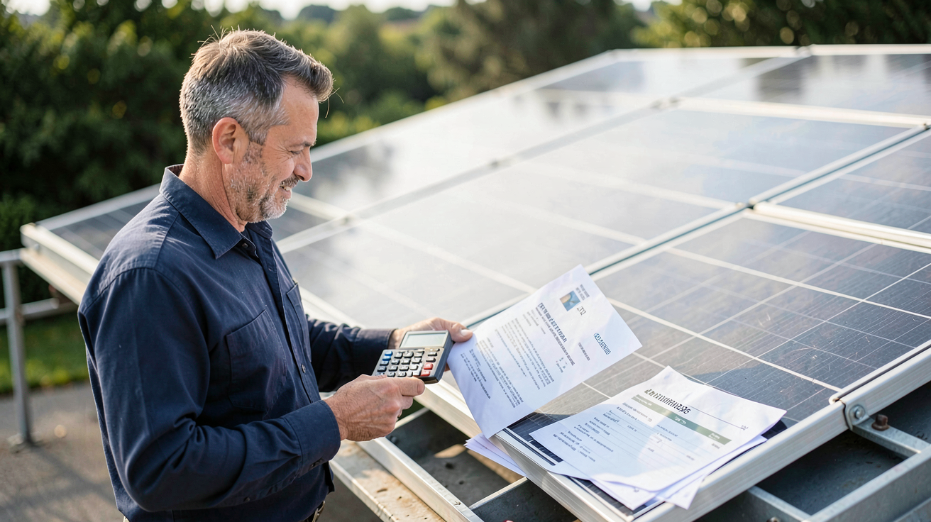 panneaux photovoltaïques prix m2 illustrant les aides financières pour réduire les coûts en 2026