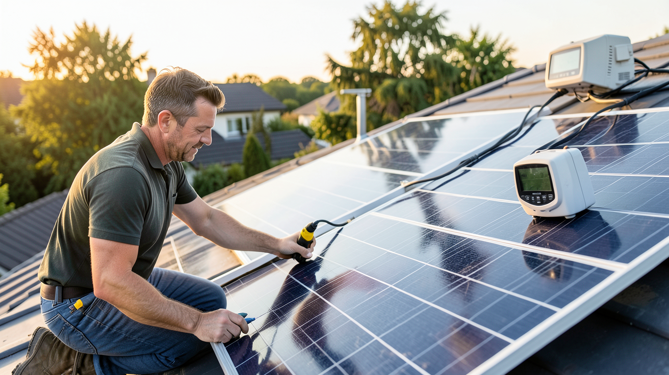 panneaux photovoltaiques puissance maximum vs puissance réelle mesurée par un professionnel