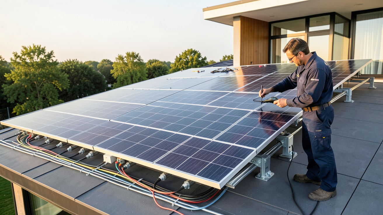 panneaux photovoltaïques testés par un technicien pour le choix des meilleurs modèles en 2026