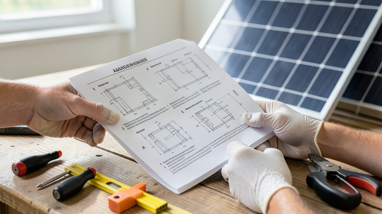 panneaux solaires à installer soi même guide d’installation pas à pas avec outils et manuel détaillé