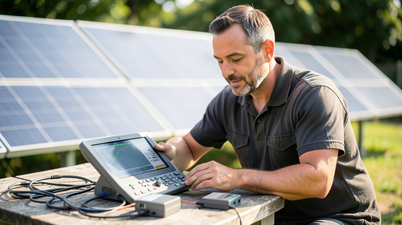 panneaux solaires photovoltaïques avec un calculateur d'autoconsommation et de revente totale en 2024