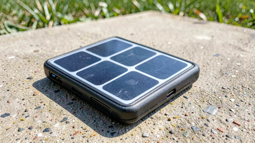 petit panneau solaire portable pour énergie renouvelable