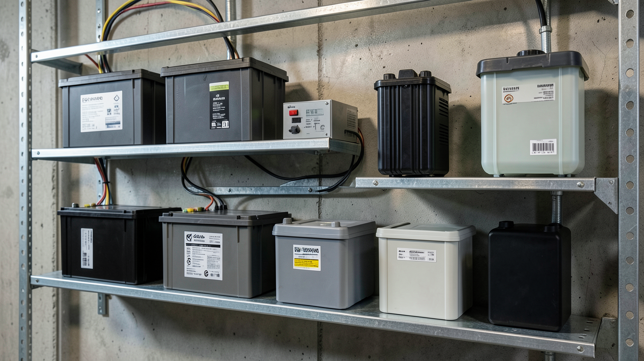 photovoltaique batterie différents types de batteries pour installations photovoltaïques