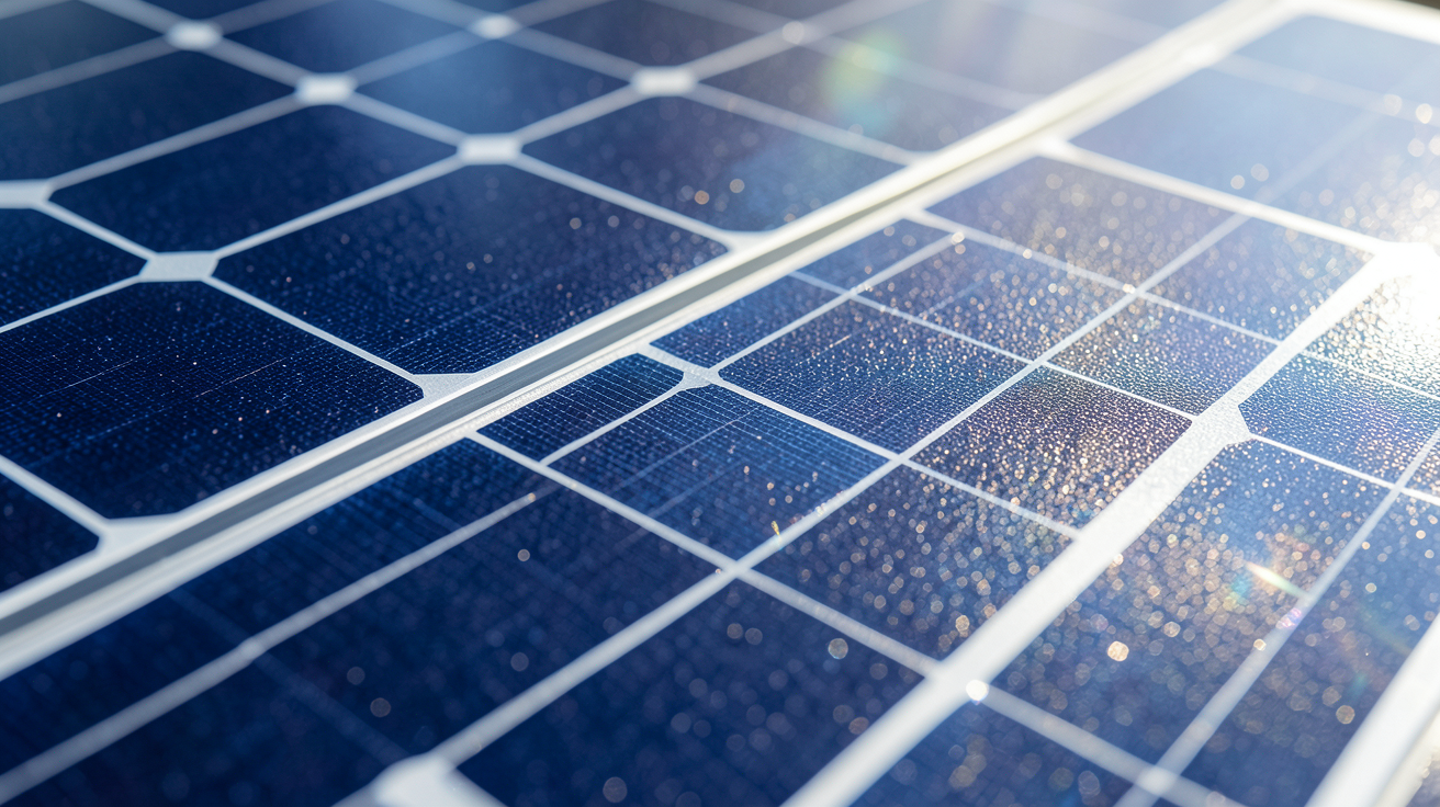 photovoltaique bourgeois présentant des panneaux solaires de haute technologie avec cellules TOPCon et structure bi-facial.
