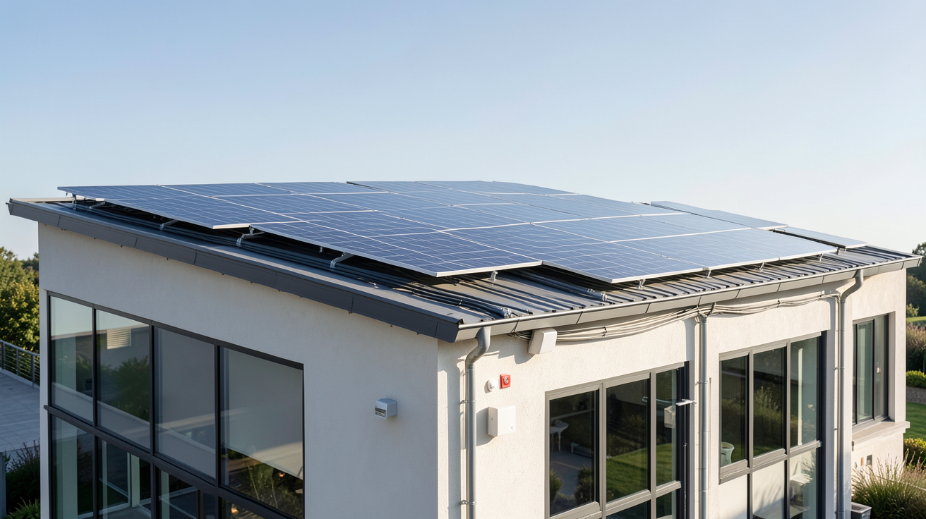 photovoltaïque entreprise montrant les étapes clés pour réussir un projet photovoltaïque en entreprise