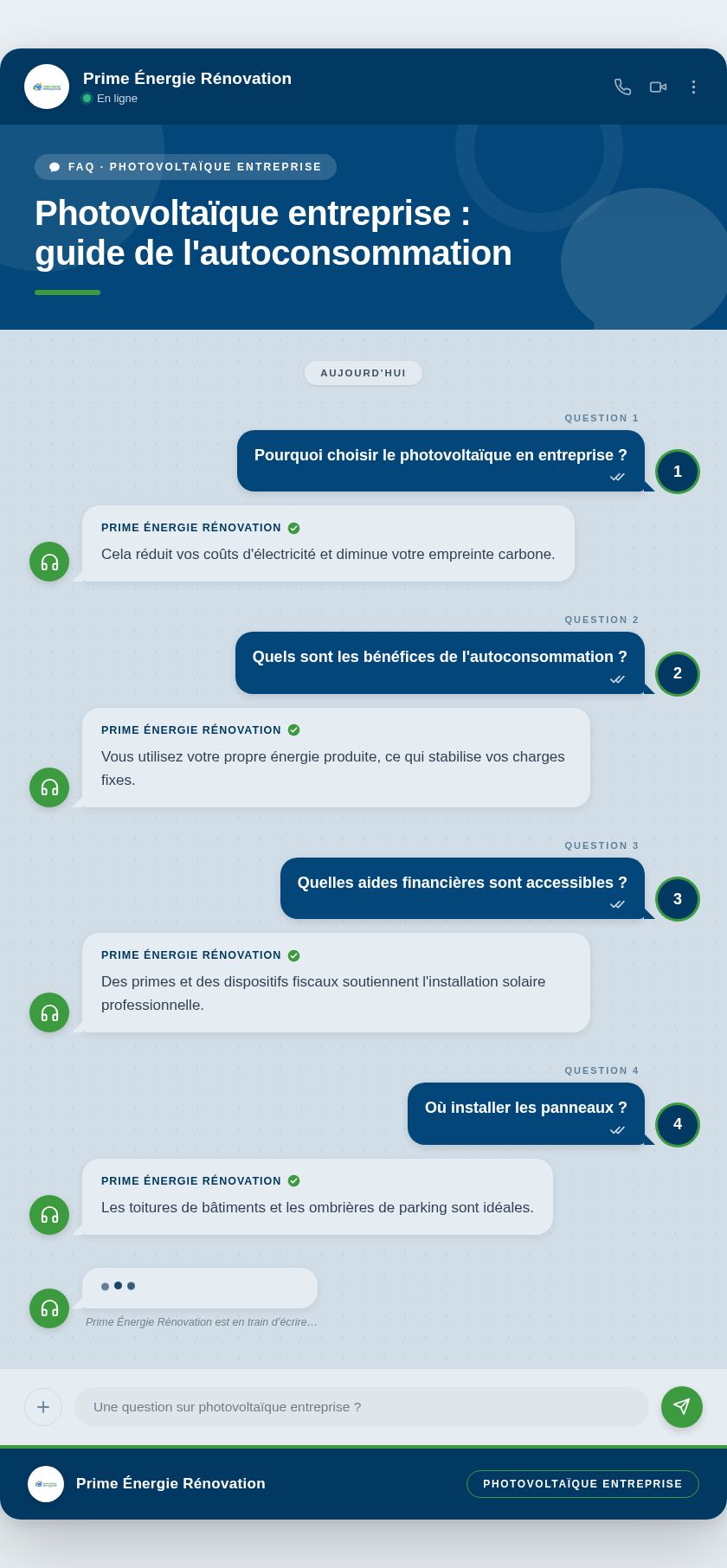 Infographie : Photovoltaïque entreprise : guide de l'autoconsommation