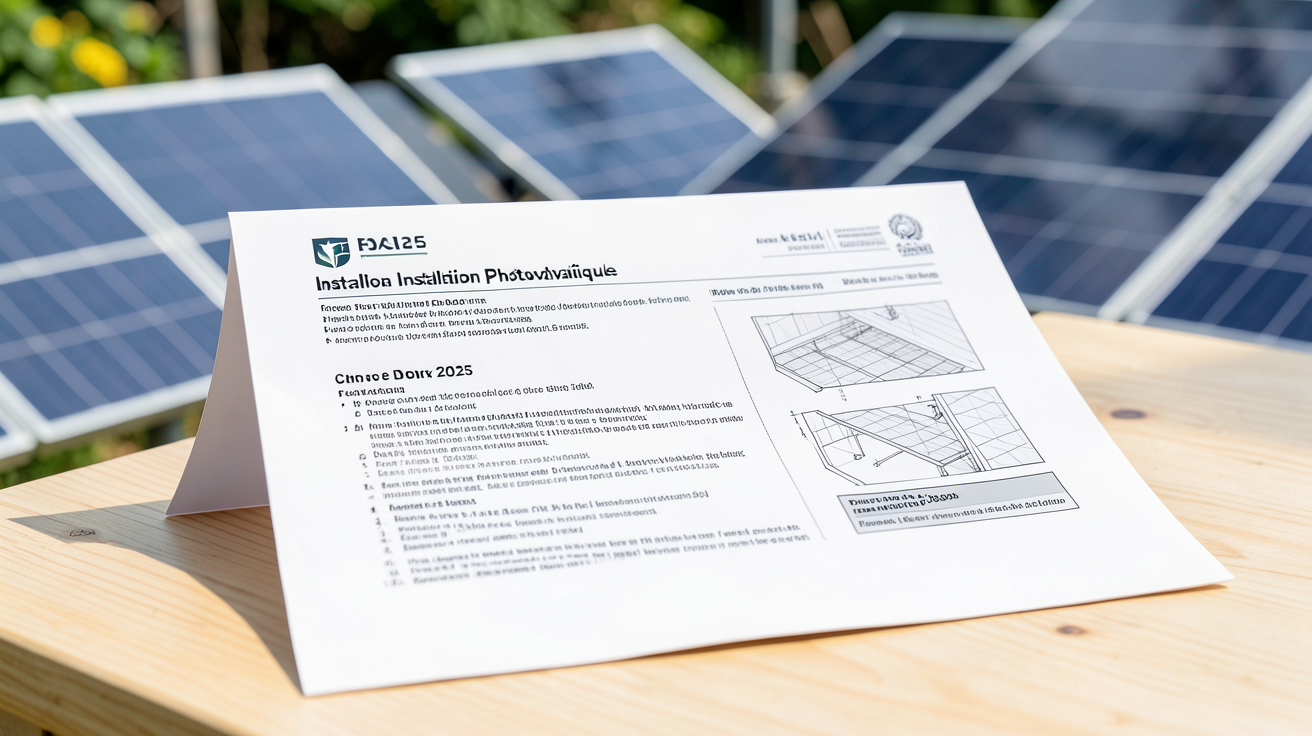 photovoltaïque gouvernemental : devis détaillé pour une installation photovoltaïque en 2025
