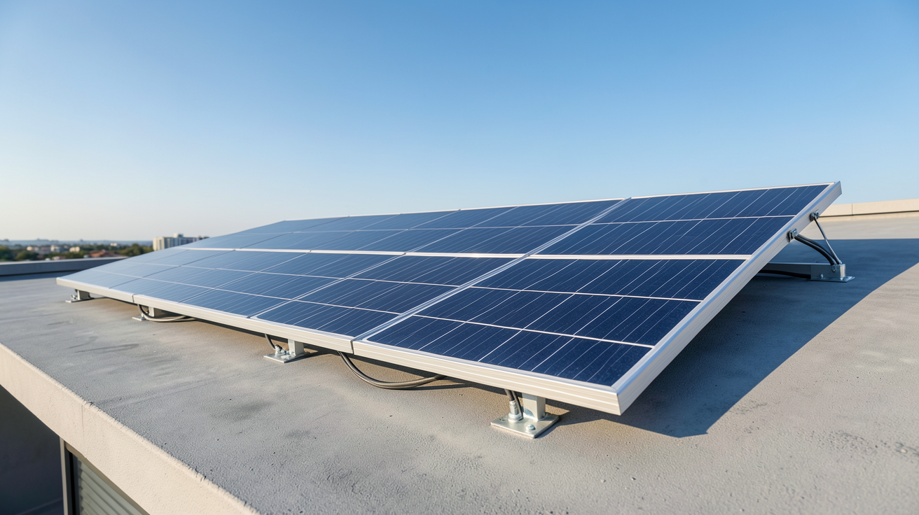 plaques solaires prix d'un panneau solaire seul : coût au m² et par watt-crête (Wc) sur un toit moderne