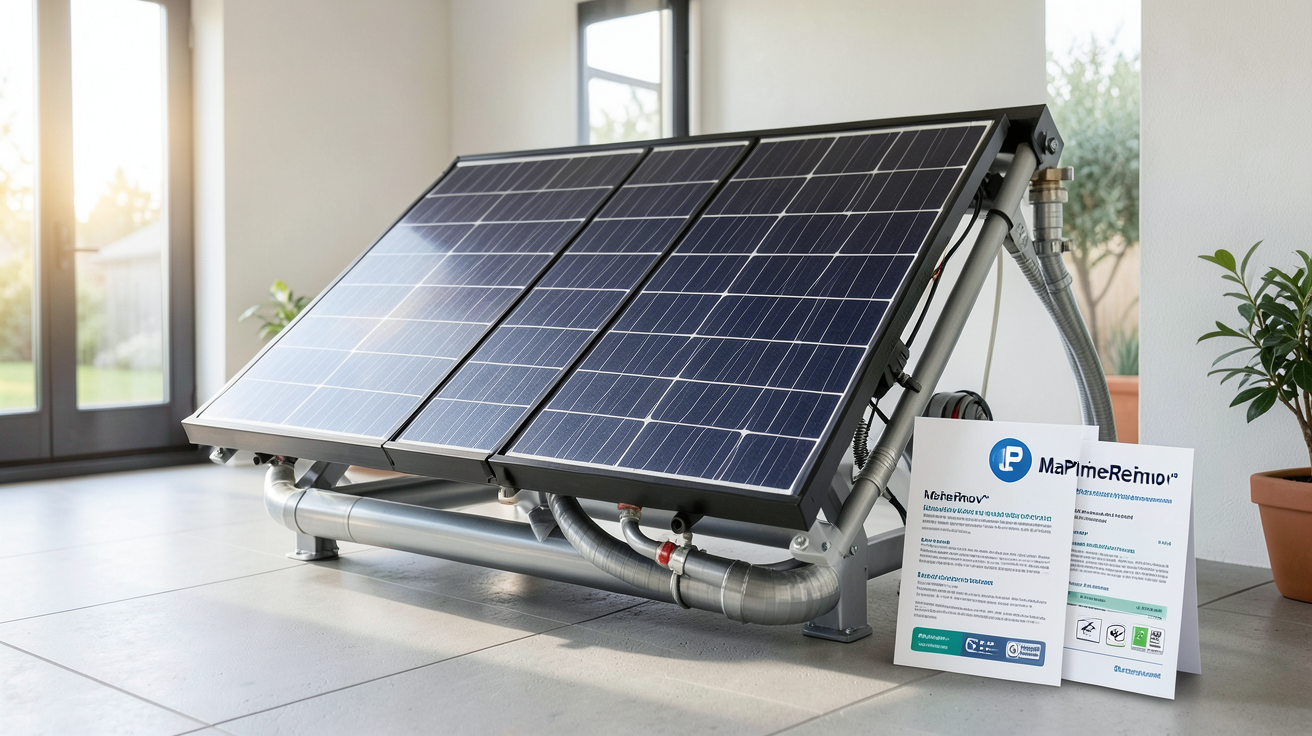 prix d'un ballon d'eau chaude solaire avec documents des aides financières 2025 (MaPrimeRénov’, CEE, TVA réduite)