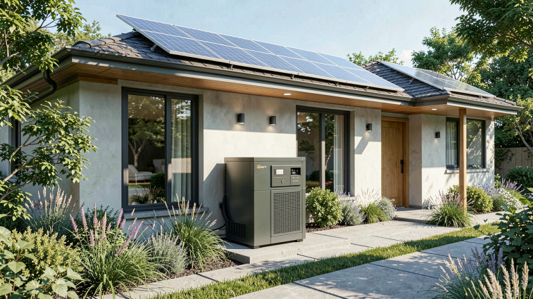 prix batterie domestique panneau solaire pour une maison écologique