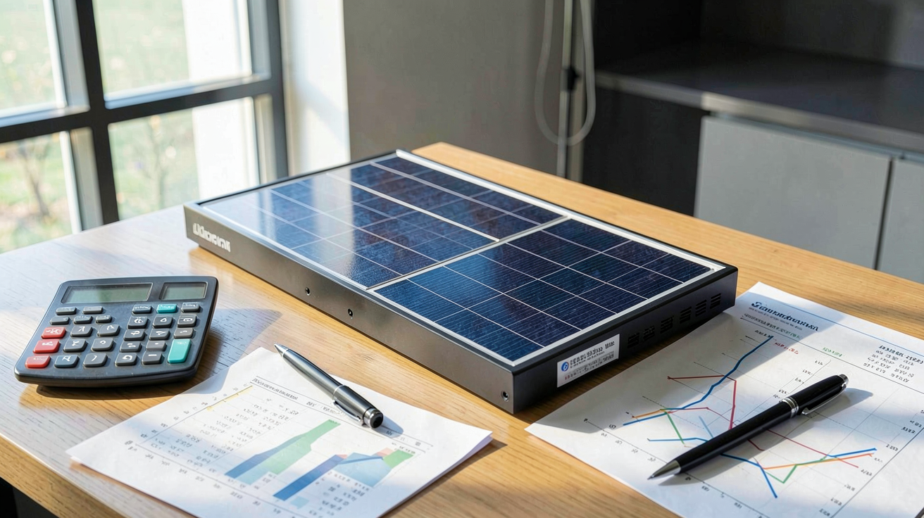 prix batterie lithium pour panneau solaire calcul de rentabilité avec calculateur et graphiques