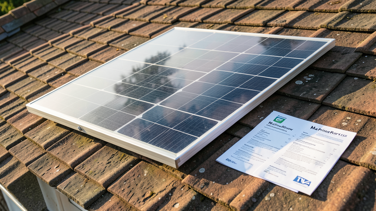 prix capteur solaire thermique avec documents d'aides financières 2024 (MaPrimeRénov', CEE, TVA réduite)