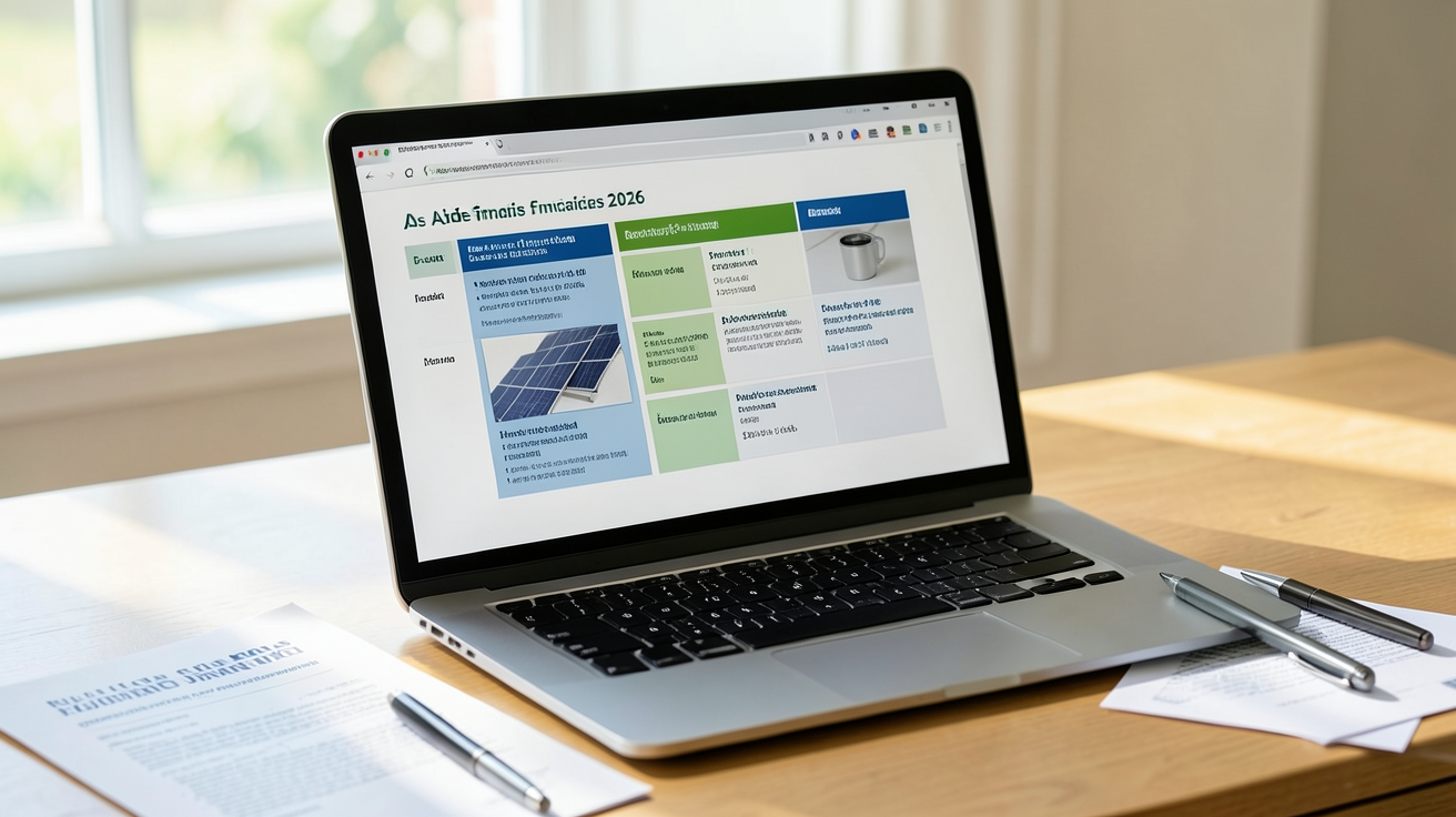 prix d un chauffe eau solaire tableau comparatif des aides financières disponibles en 2026