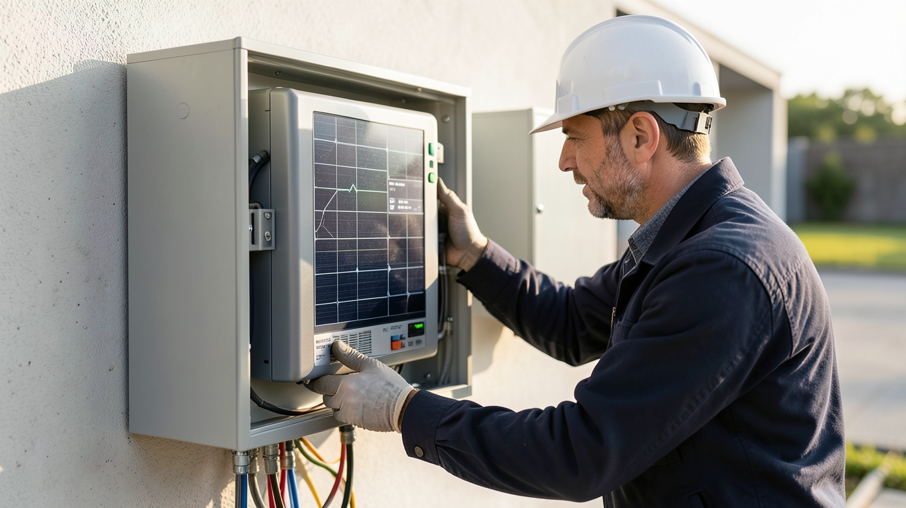 prix d un onduleur photovoltaïque installation par un technicien pour réduire les coûts sans perdre en performance
