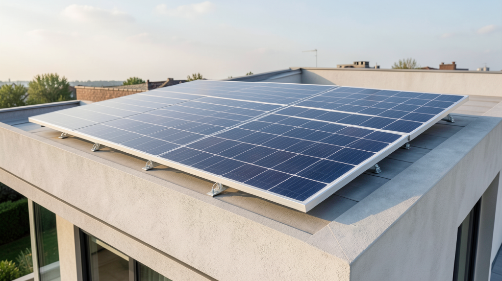 prix d un panneau solaire photovoltaïque affiché sur un devis solaire pour une maison résidentielle
