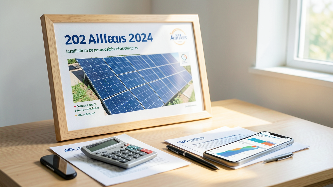 prix de panneaux solaires photovoltaïques : tableau des aides financières 2024 pour l'installation