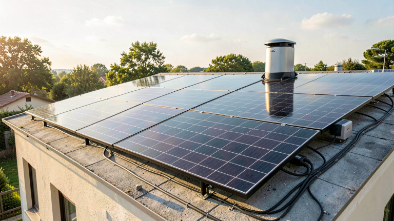 prix de revient photovoltaïque d'une installation solaire sur une maison individuelle