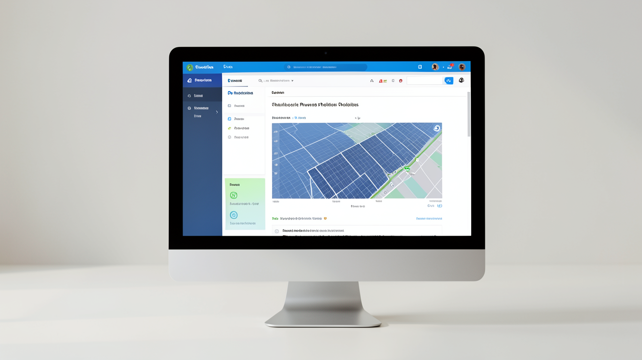 prix de vente électricité photovoltaïque : simulateur de revenus photovoltaïques affiché sur un écran d'ordinateur