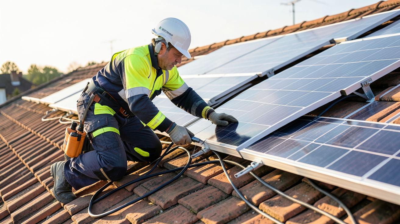 prix démontage panneau photovoltaïque fourchette de prix selon la puissance et le type de toiture