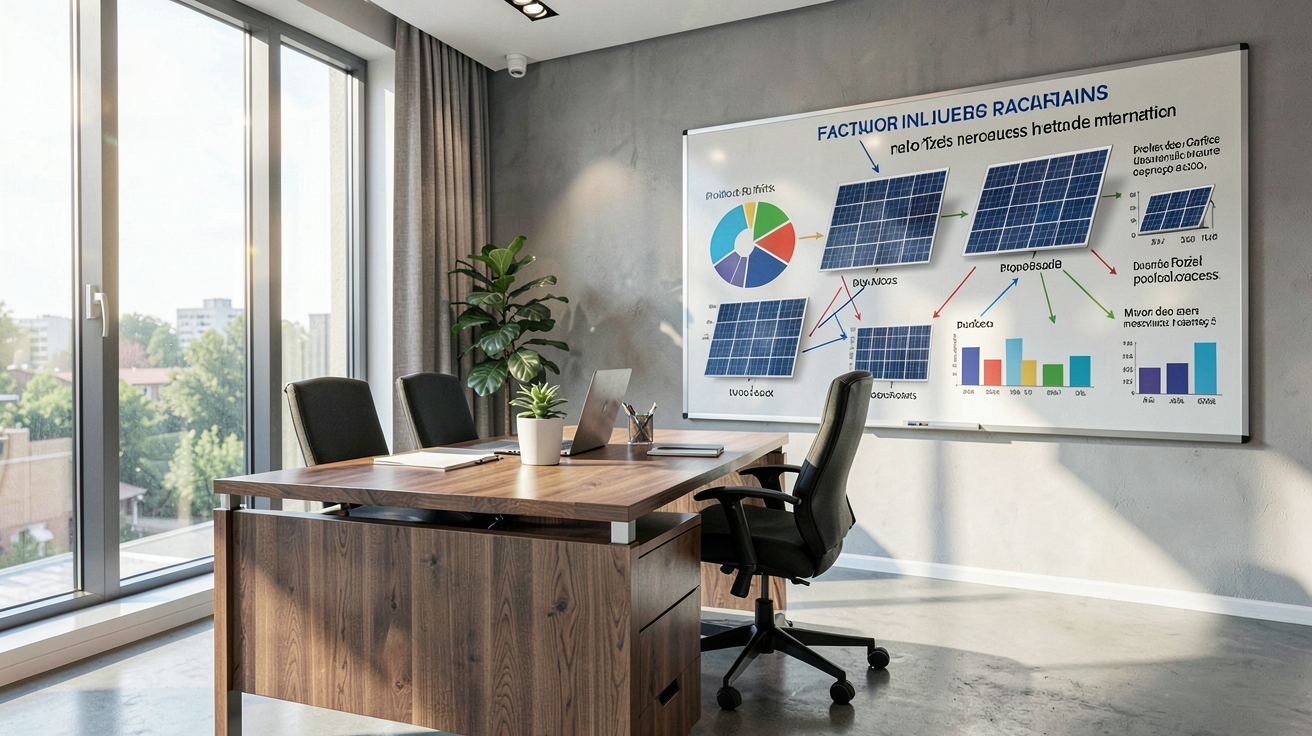 prix des modules photovoltaïques facteurs influençant le coût des panneaux solaires