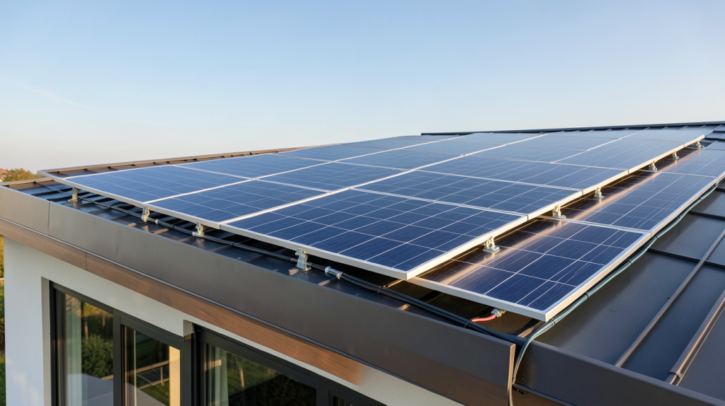 prix du m2 photovoltaïque d'une installation sur toit de maison individuelle