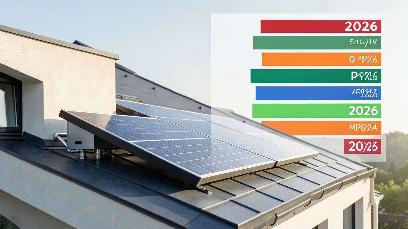 prix eau chaude solaire : illustration du prix moyen d’un chauffe-eau solaire en 2026 avec fourchettes par modèle
