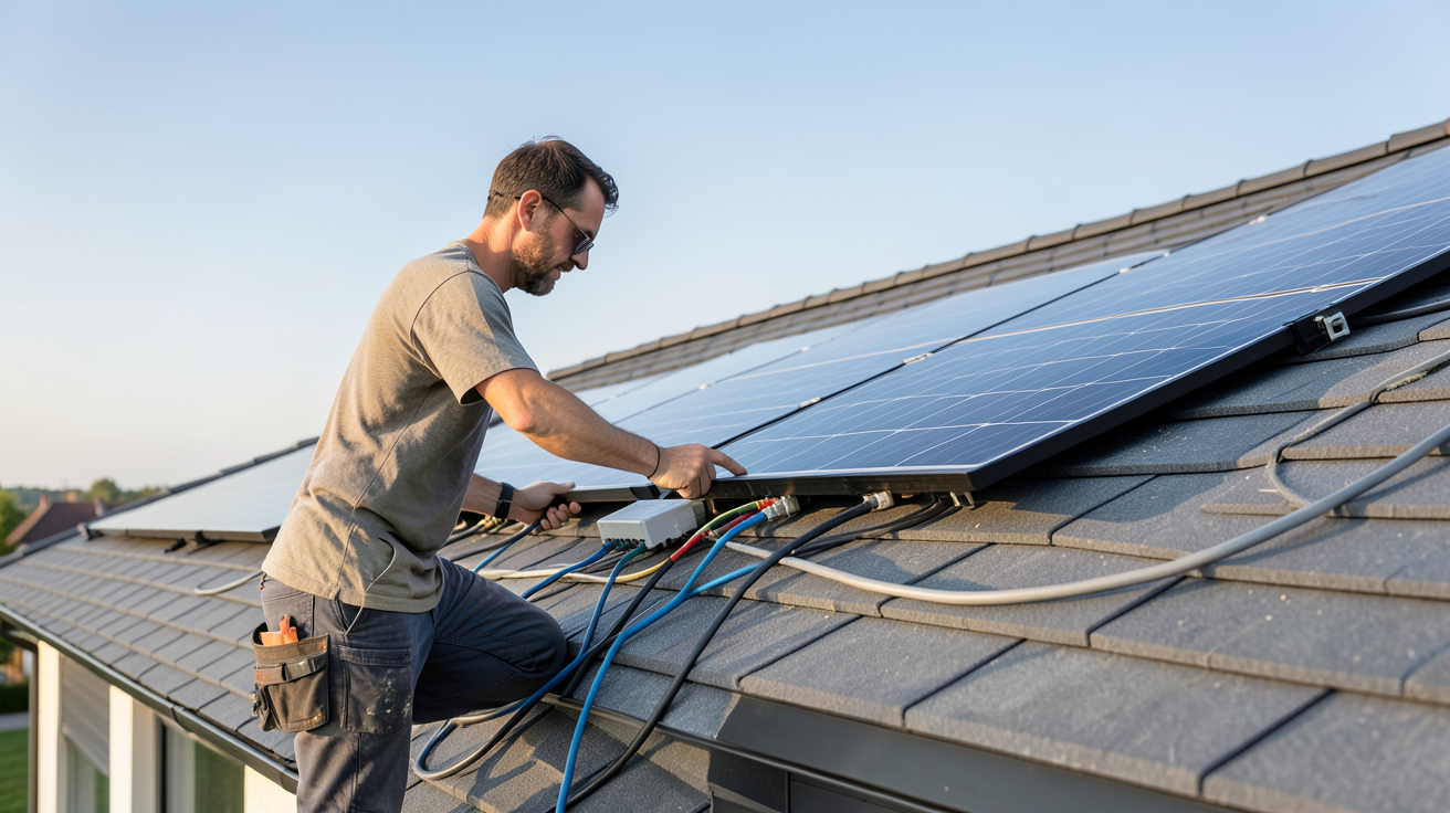prix énergie solaire installation de panneaux solaires sur toit de maison en 2026