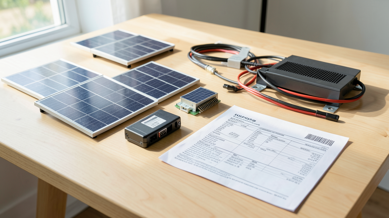 prix équipement photovoltaïque décomposition du coût d'une installation photovoltaïque