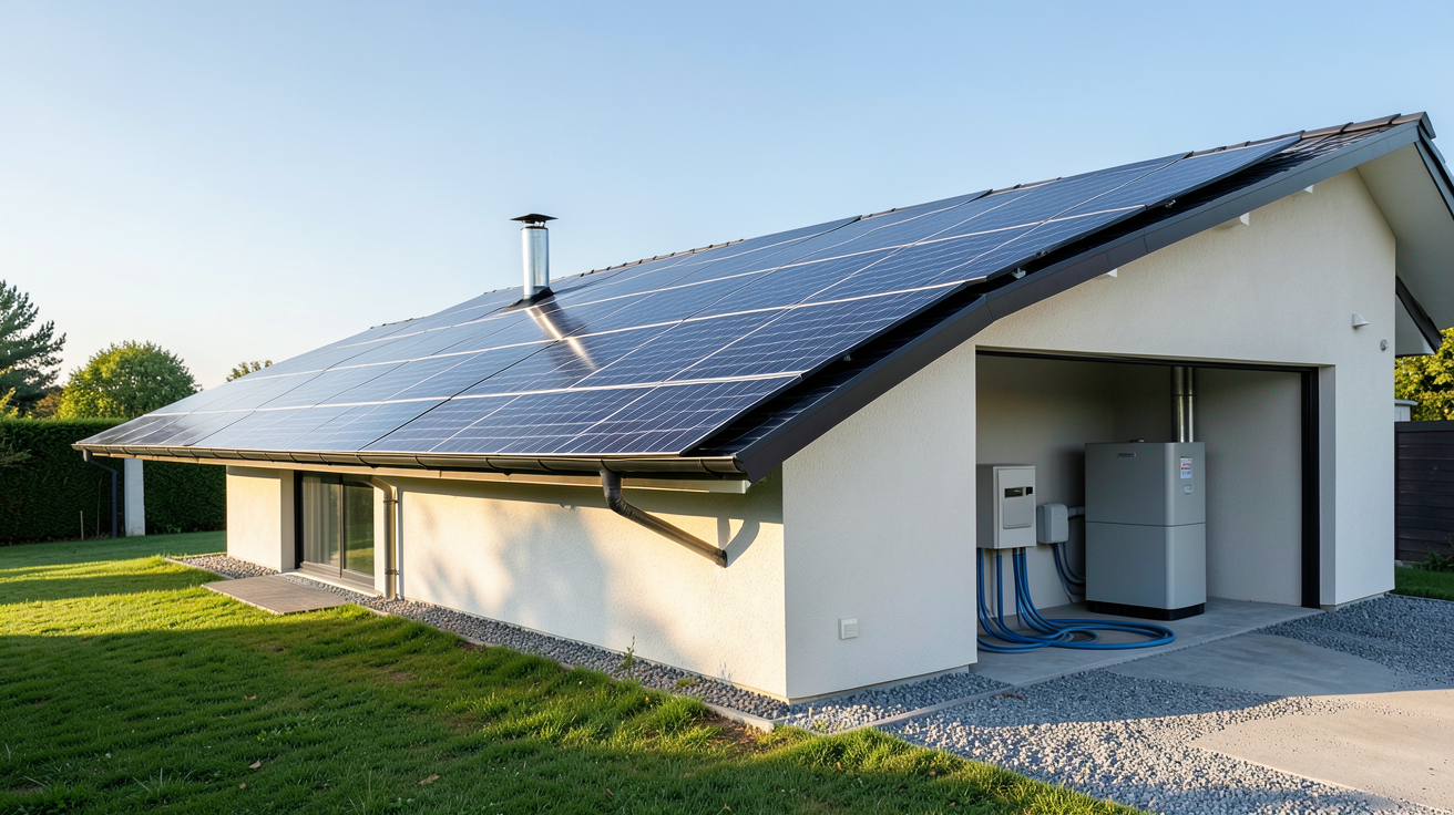 prix installation panneau photovoltaique 6kw avec batterie de stockage domestique
