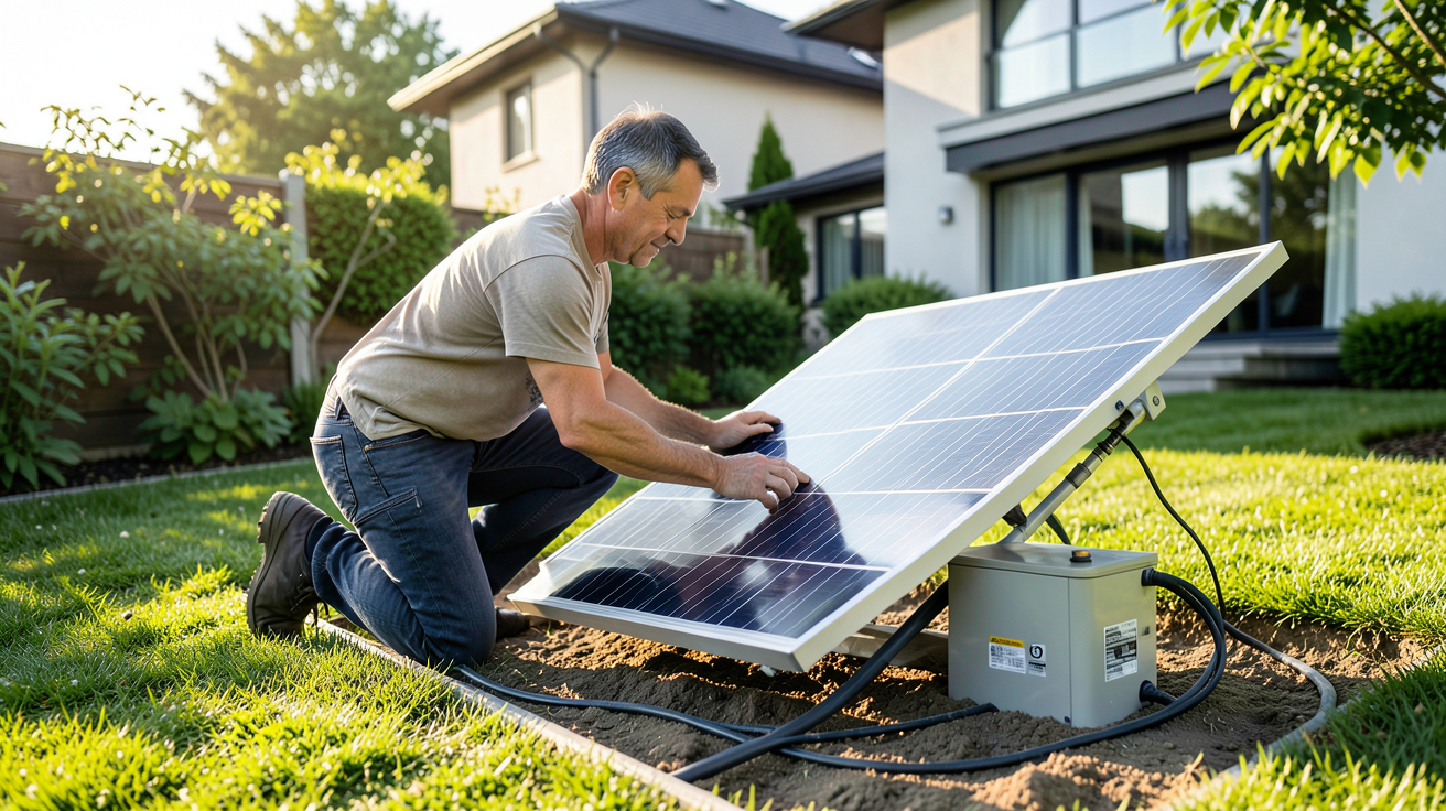 prix installation panneau solaire avec batterie professionnel en 2025