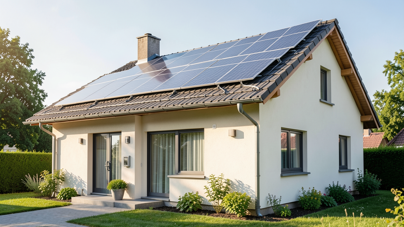 prix d'une installation de panneaux solaires photovoltaïques sur une maison de 150 m²