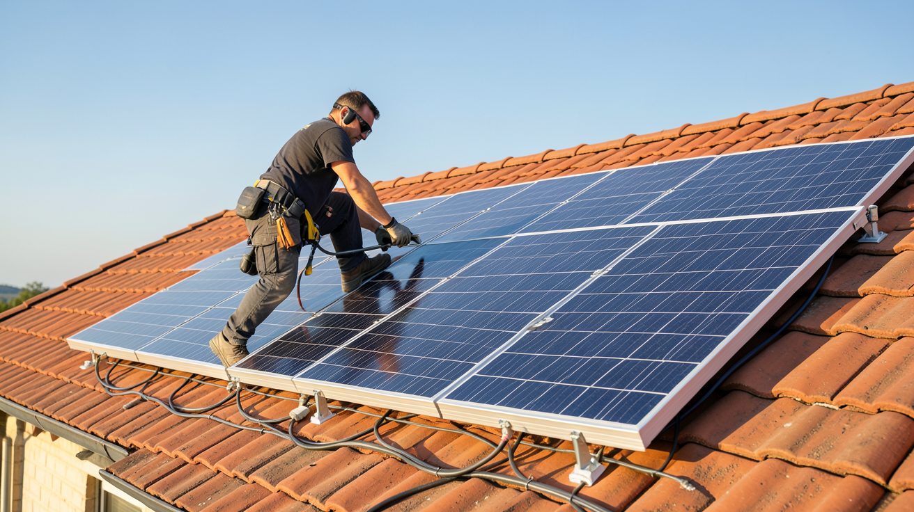 prix de l installation de panneaux solaires thermiques, photovoltaïques et hybrides sur un toit de maison
