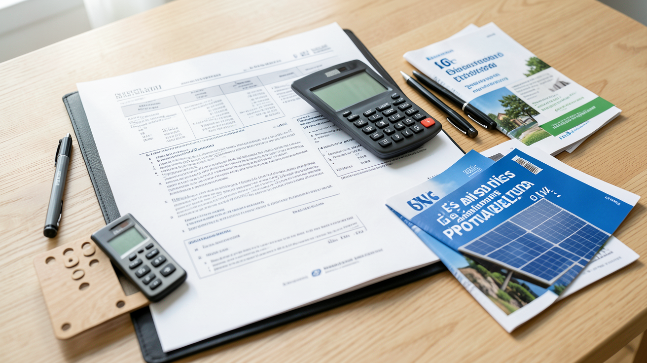 prix d'une installation photovoltaïque de 6 kWc avec les aides financières disponibles