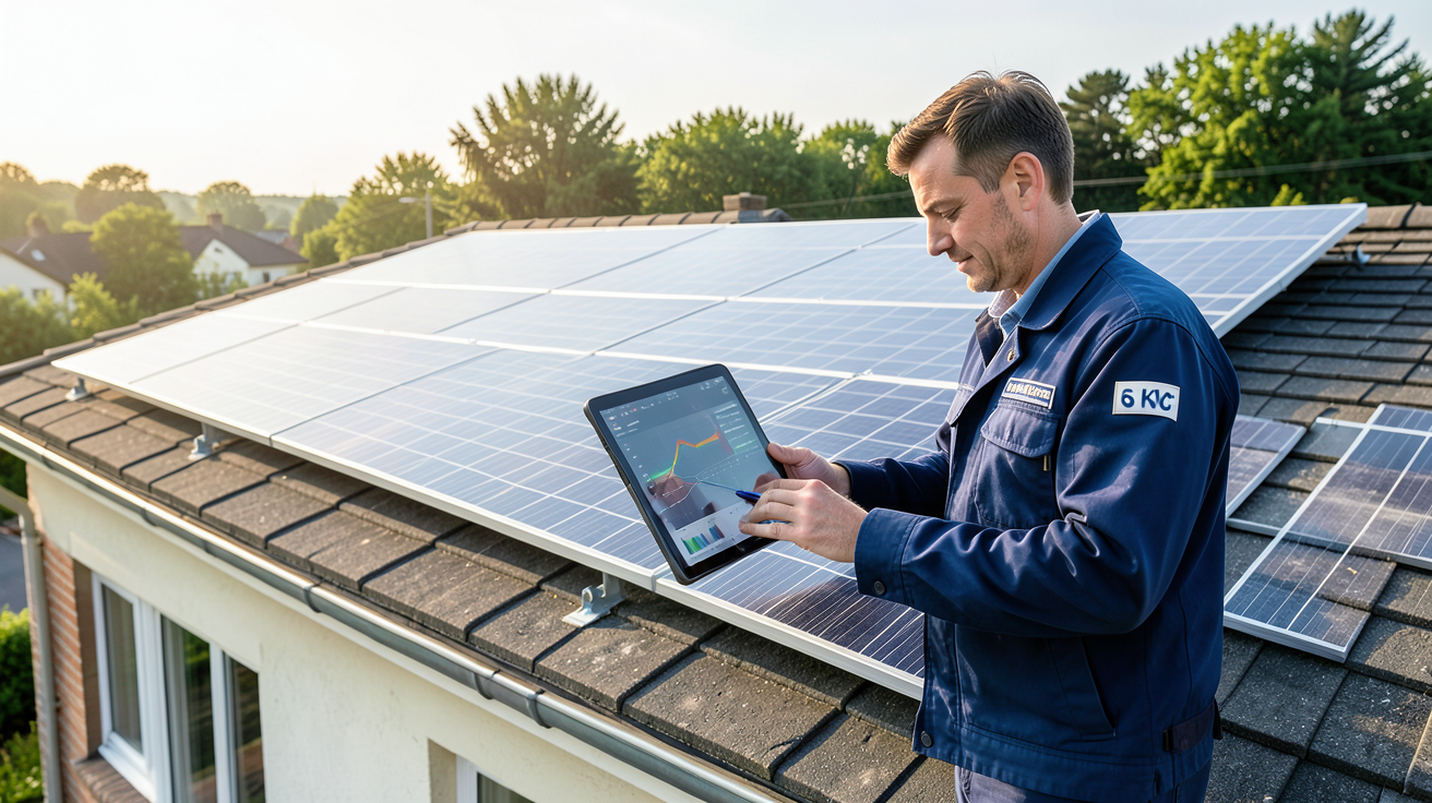 prix installation photovoltaique 6kw calcul du retour sur investissement (ROI) sur une maison individuelle