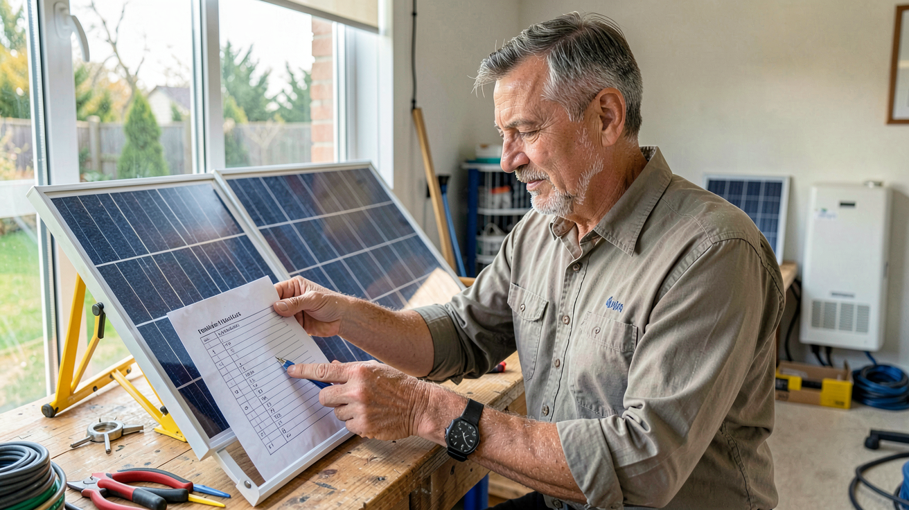prix kit solaire - checklist avant d’acheter un kit solaire