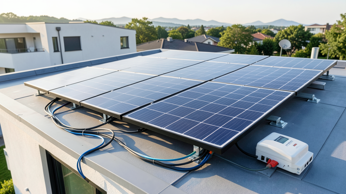 prix d un kit solaire photovoltaique comparatif 2024 avec panneaux et onduleur sur toit