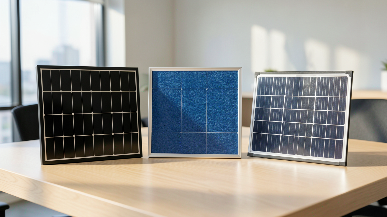 prix moyen d un panneau solaire comparaison des technologies panneaux monocristallin polycristallin couches minces