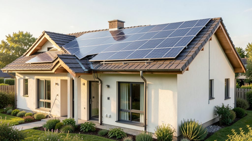 prix moyen installation panneau solaire sur une maison résidentielle