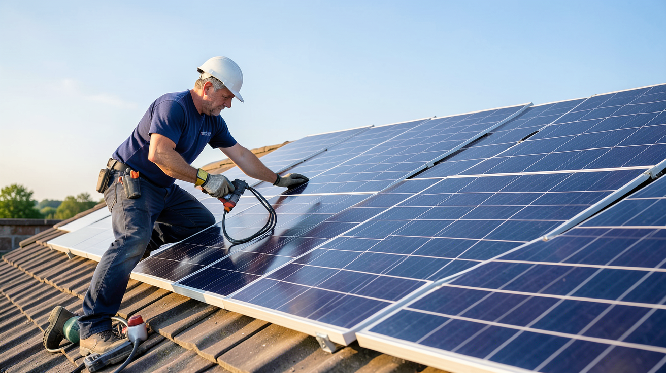 prix moyen au m² des panneaux photovoltaïques selon la technologie des cellules
