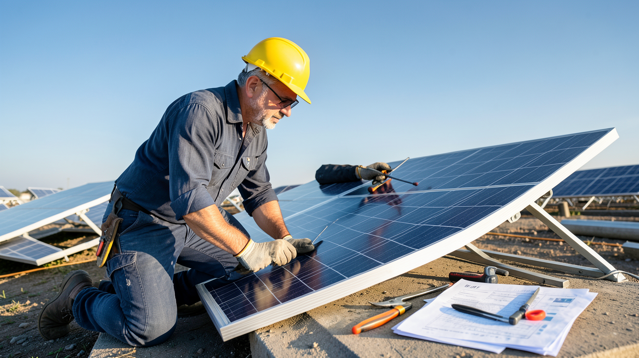 prix moyen d'un panneau solaire influencé par des facteurs techniques et économiques