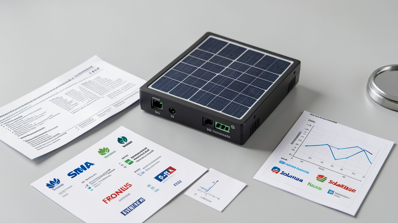 prix onduleur photovoltaïque 3kW comparatif des marques SMA, Fronius, Huawei et SolarEdge