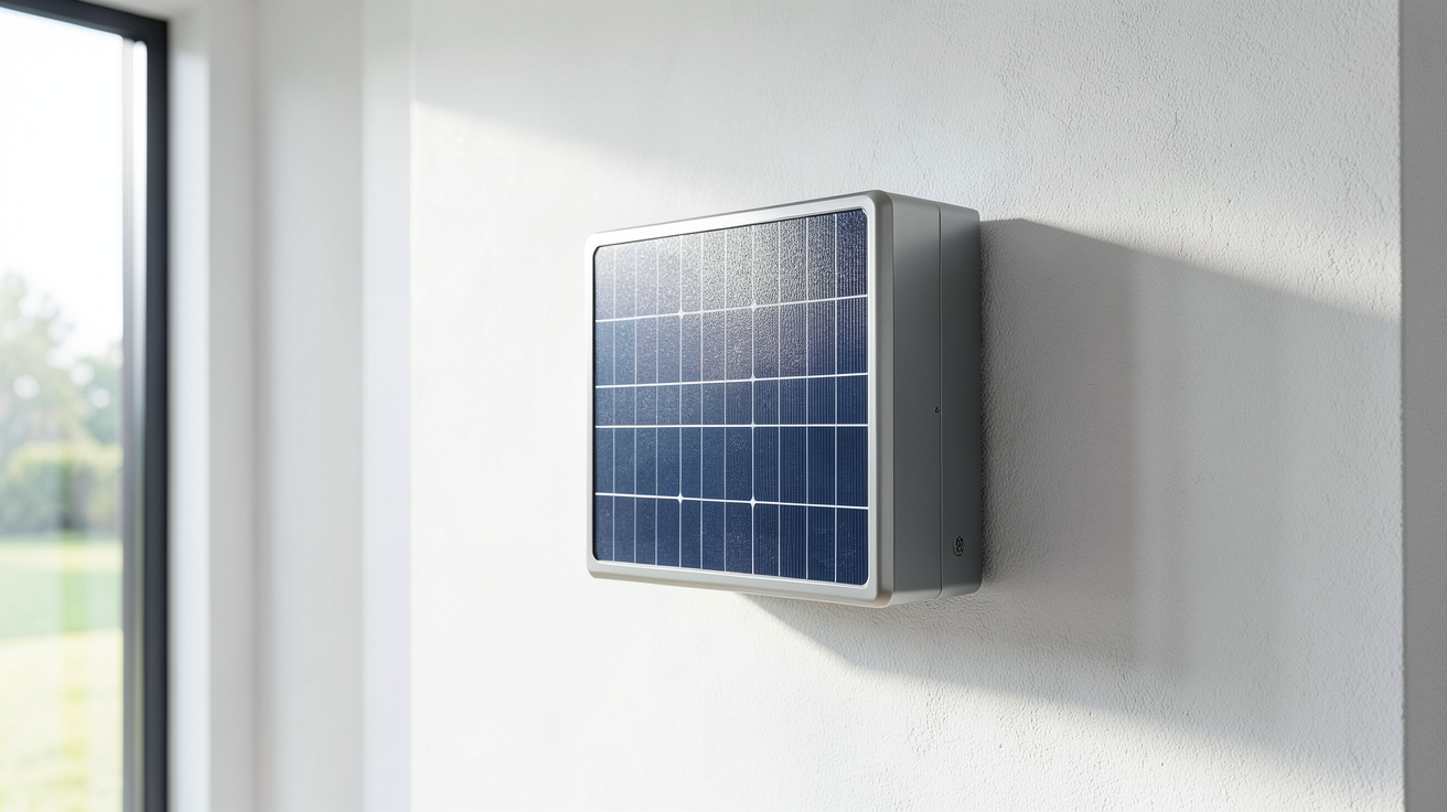 prix onduleur photovoltaïque installé proprement sur un mur dans une installation solaire domestique