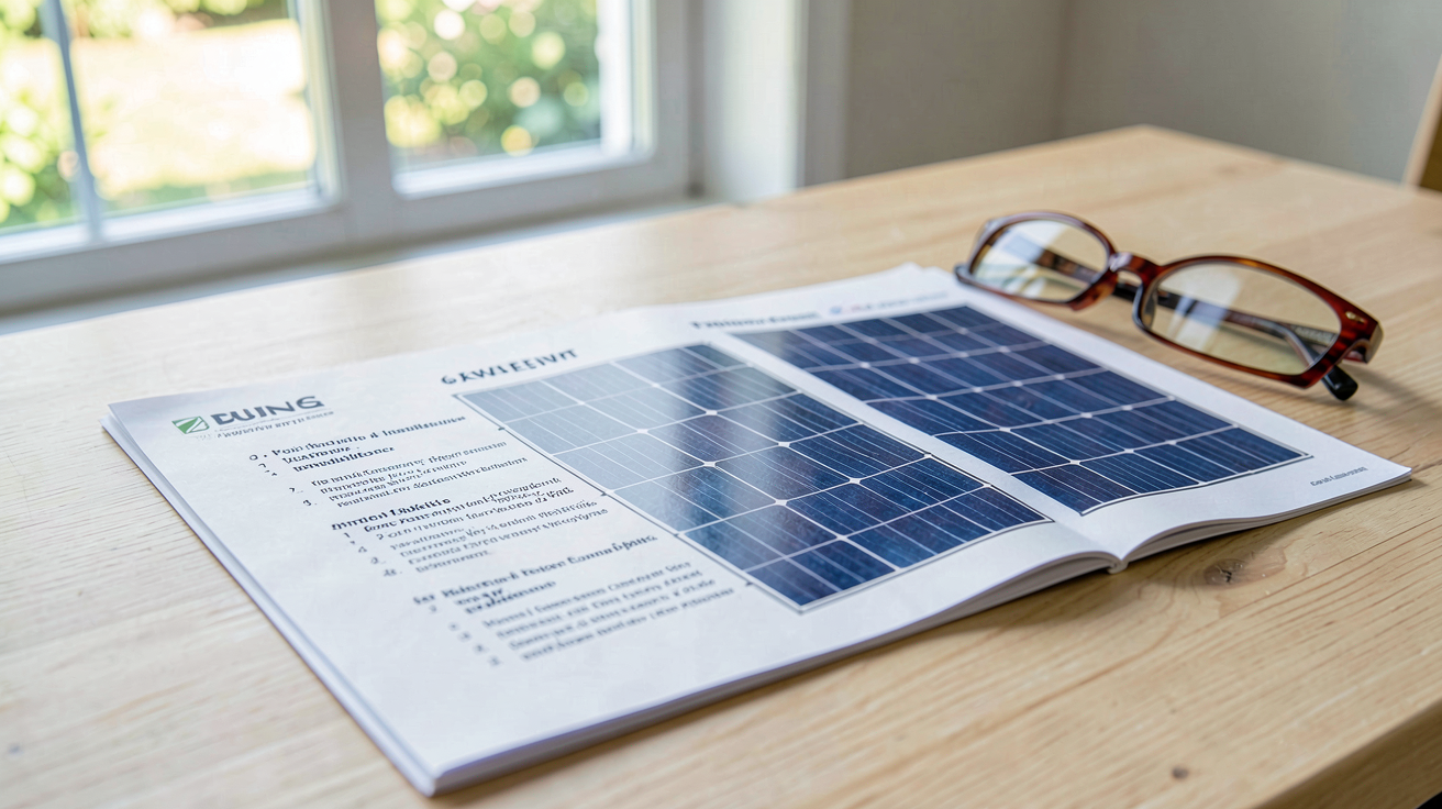 prix panneau photovoltaique 6kw affiché sur un devis avec des aides financières 2026