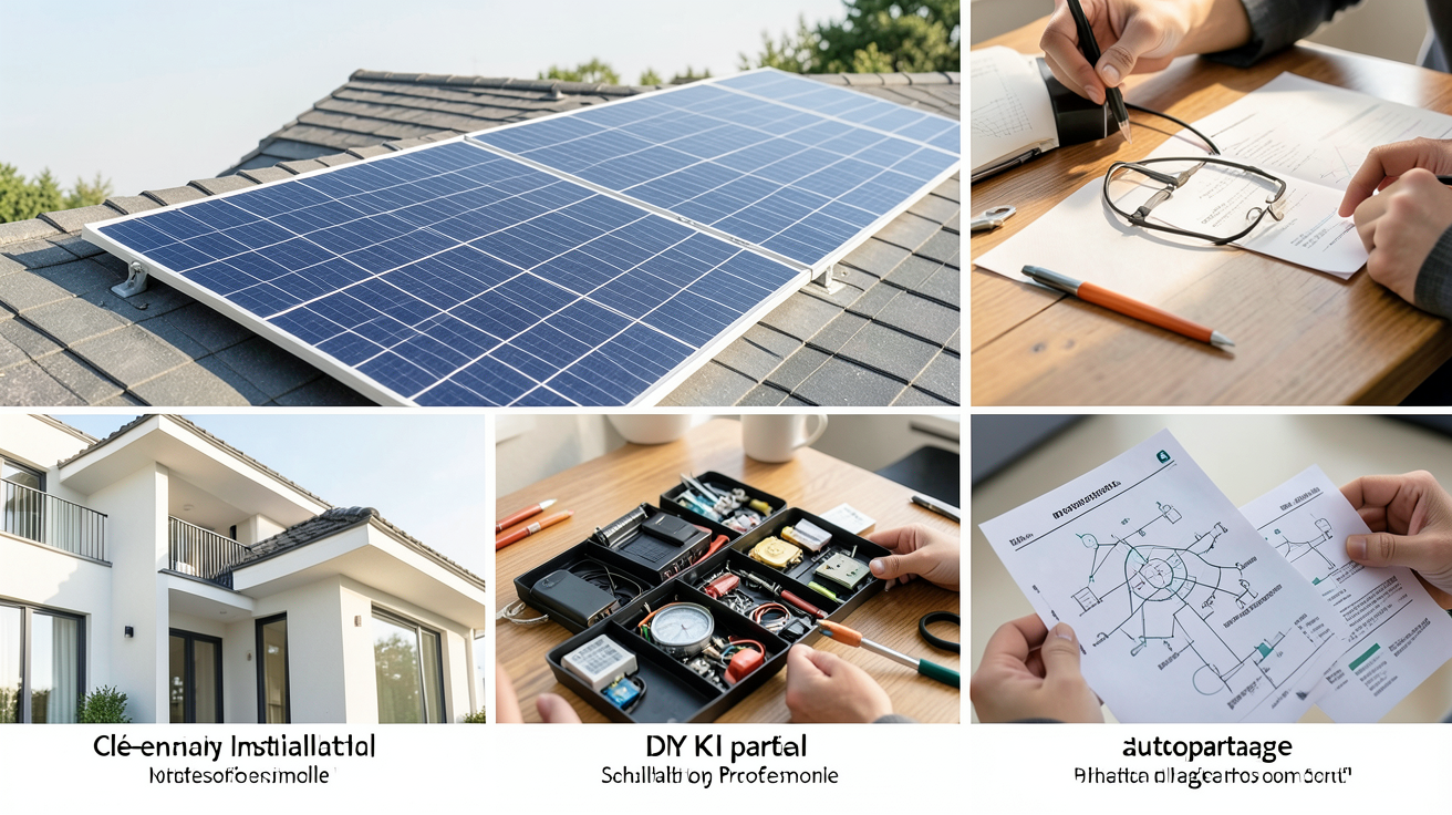 prix panneau photovoltaïque 9 kW : comparatif des modes d’acquisition (clé en main, kit DIY, autopartage)
