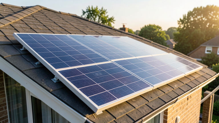 prix d un panneau solaire de 300w installé sur le toit d'une maison
