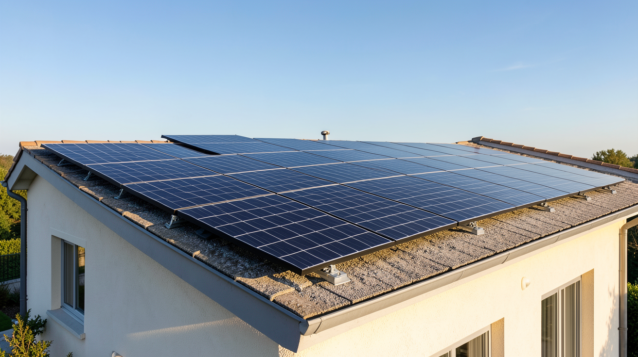 prix panneau solaire 6 kW installation sur toit de maison 100m² en 2026