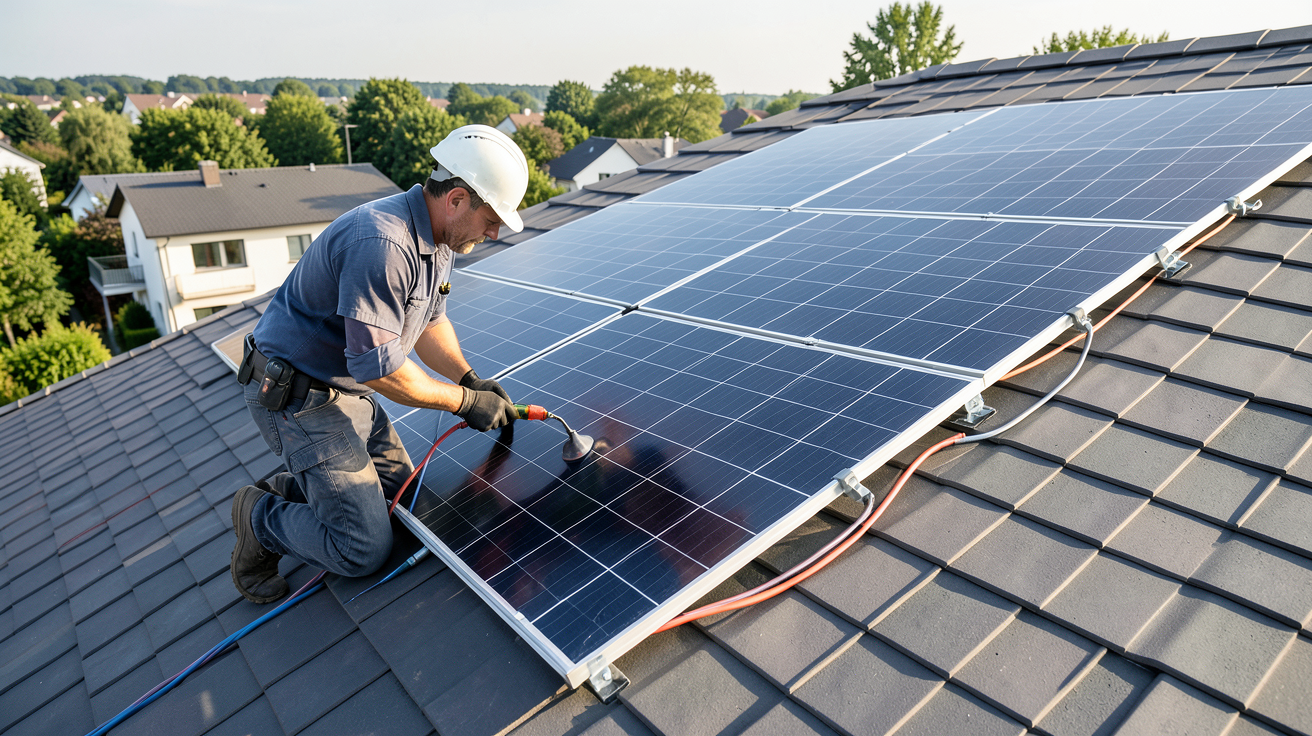 prix d un panneau solaire au m2 optimisation de son budget avec installation par un professionnel RGE