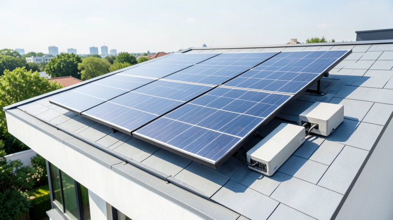 prix panneau solaire avec batterie pour maison écologique